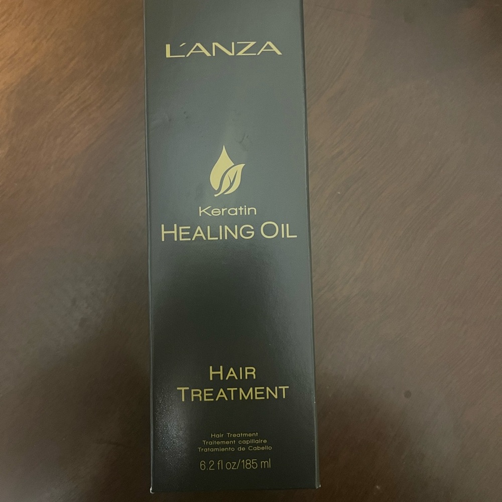 L'ANZA Keratin Healing Oil Hair Treatment - Black and Gold